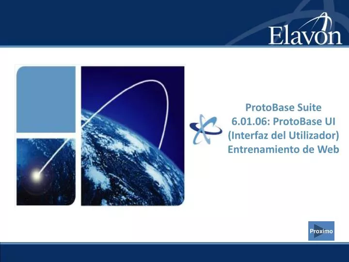 protobase suite 6 01 06 protobase ui interfaz del utilizador entrenamiento de web