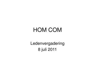 hom com