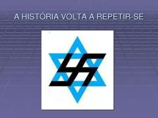 a hist ria volta a repetir se