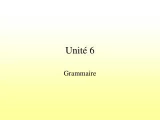 unit 6