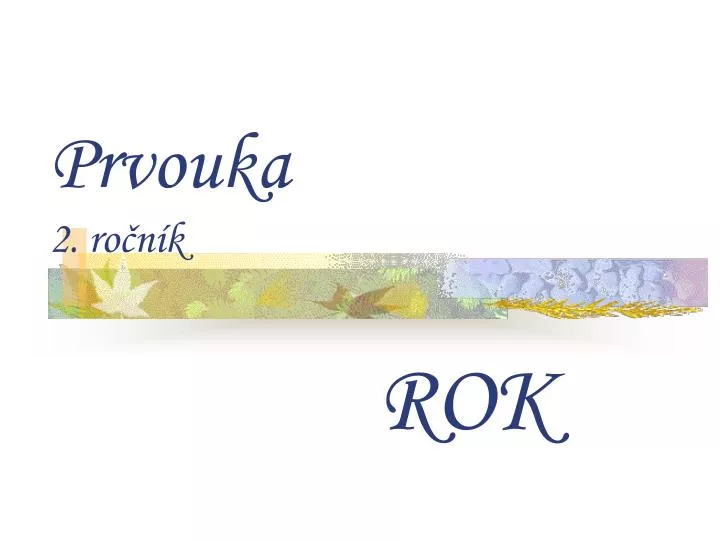 prvouka 2 ro n k