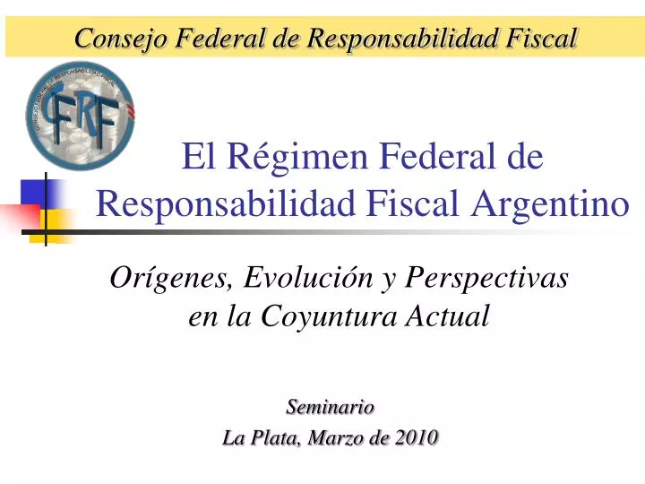 el r gimen federal de responsabilidad fiscal argentino