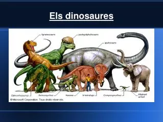 els dinosaures