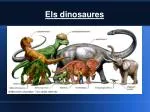 Els dinosaures - slide 1