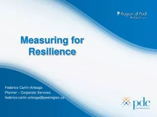 Measuring for Resilience