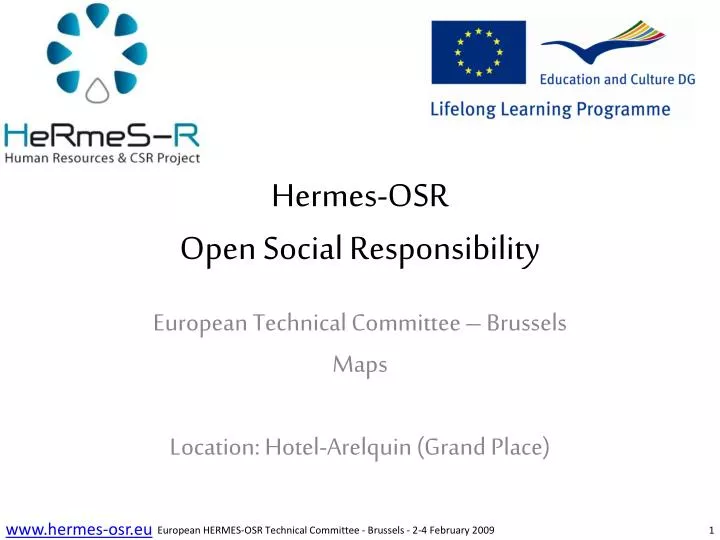 hermes osr open social responsibility