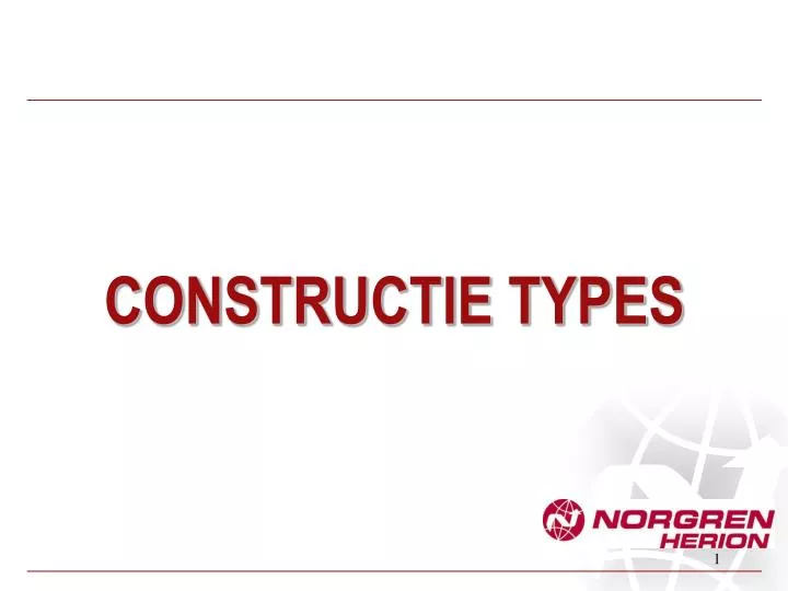 constructie types
