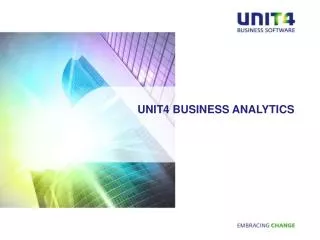 Unit4 Business Analytics