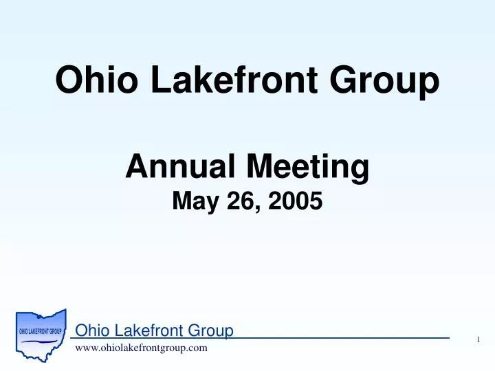 ohio lakefront group annual meeting may 26 2005