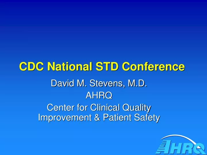 cdc national std conference