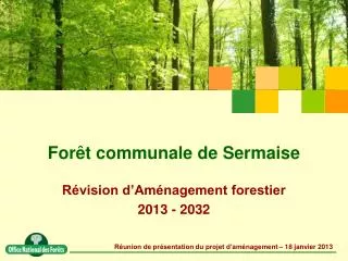 for t communale de sermaise