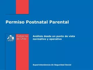 permiso postnatal parental