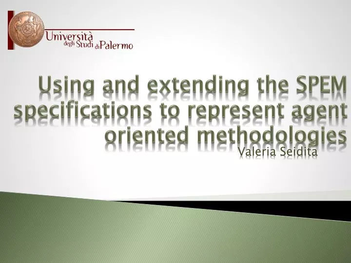 using and extending the spem specifications to represent agent oriented methodologies