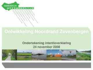 ontwikkeling noordrand zevenbergen