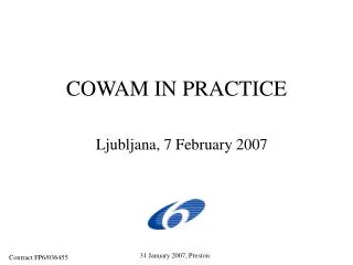 ljubljana 7 february 2007