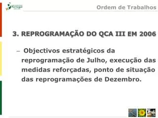 ordem de trabalhos