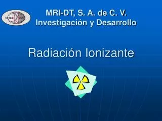 radiaci n ionizante