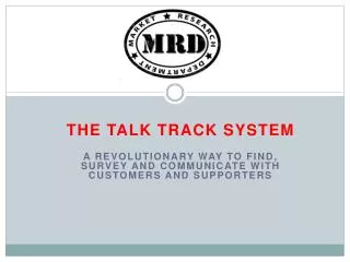 THE Talk Track System