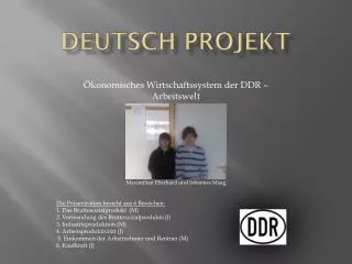 deutsch projekt