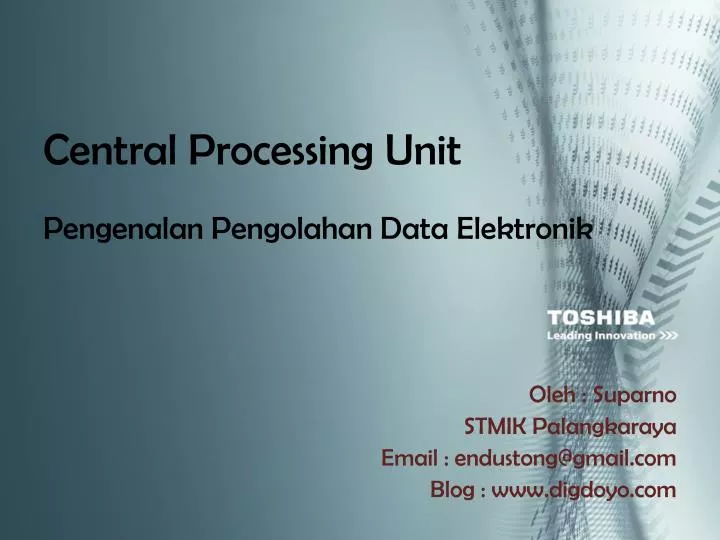 central processing unit