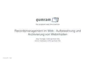the compliant web time machine