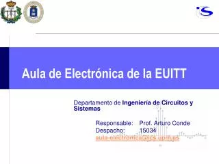 aula de electr nica de la euitt