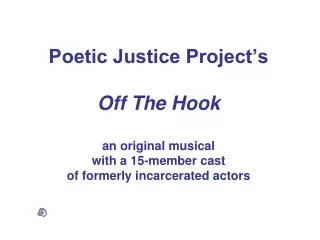 Poetic Justice Project