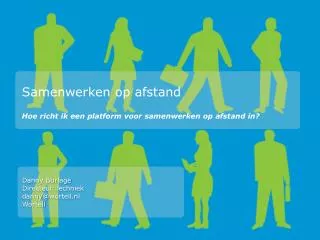 samenwerken op afstand