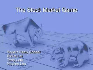 The Stock Market Game