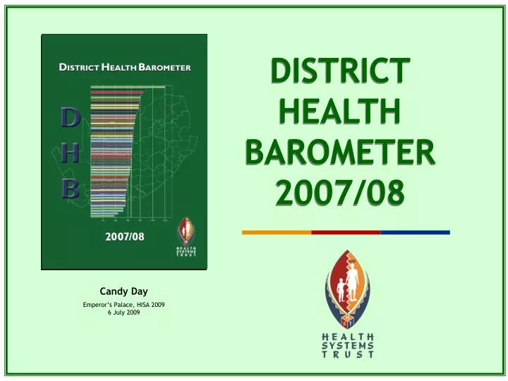 district health barometer 2007 08