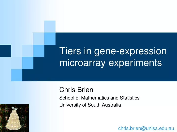 tiers in gene expression microarray experiments