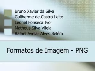 formatos de imagem png