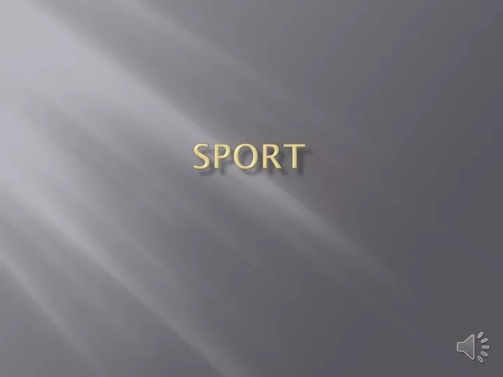 sport