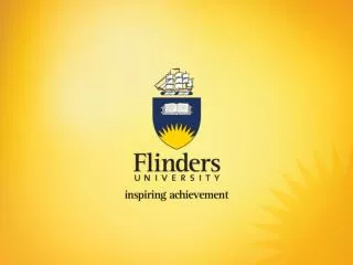 Flinders University Bedford Park Campus Adelaide, South Australia
