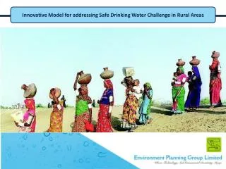 Innovative Model for addressing Safe Drinking Water Challenge in Rural Areas