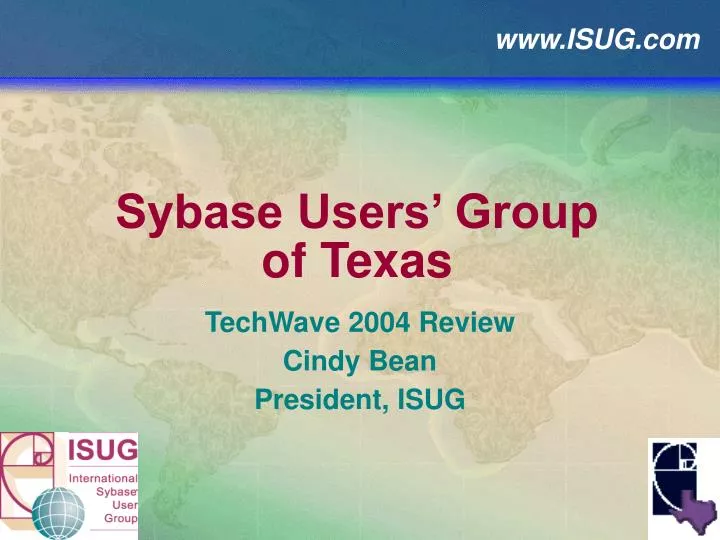 techwave 2004 review cindy bean president isug