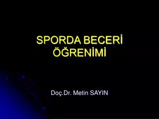 sporda becer ren m