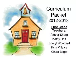 Curriculum Packet 2012-2013
