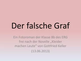 der falsche graf