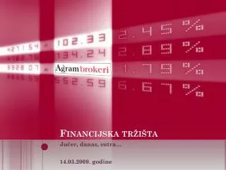 financijska tr i ta