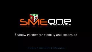 Shadow Partner for Stability and Expansion