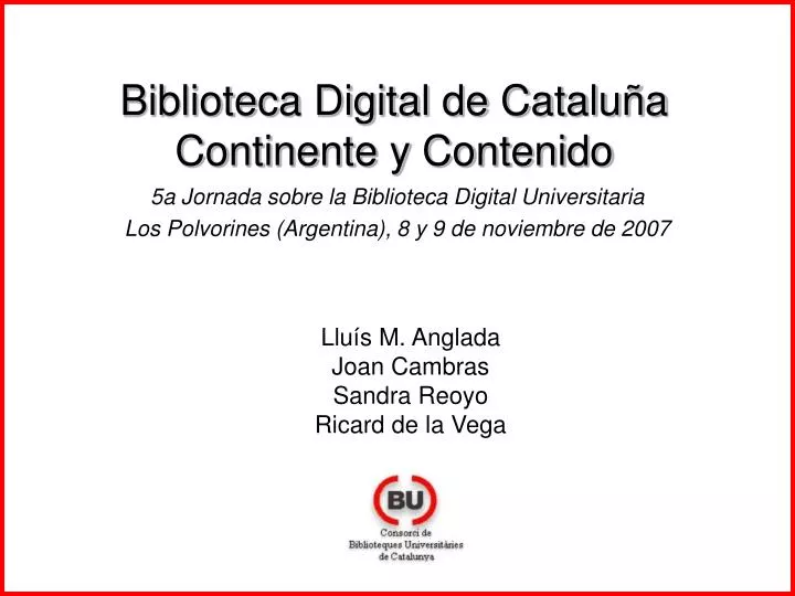biblioteca digital de catalu a continente y contenido
