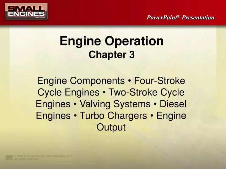 engine operation