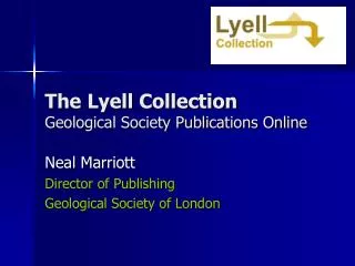 The Lyell Collection Geological Society Publications Online