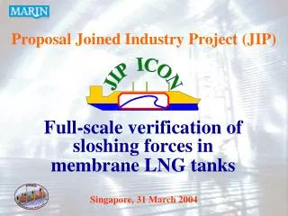 Proposal Joined Industry Project (JIP)