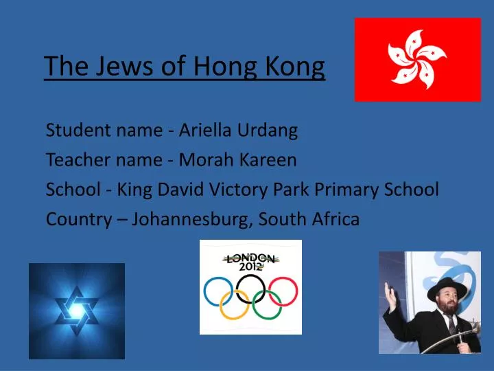 the jews of hong kong