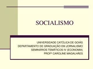 socialismo