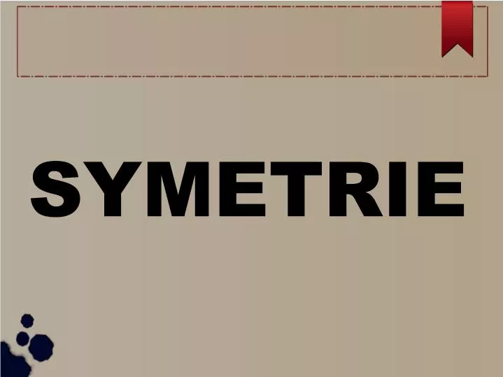 symetrie