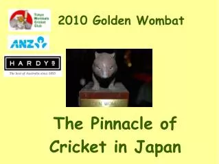2010 Golden Wombat