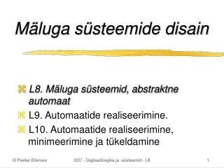 m luga s steemide disain
